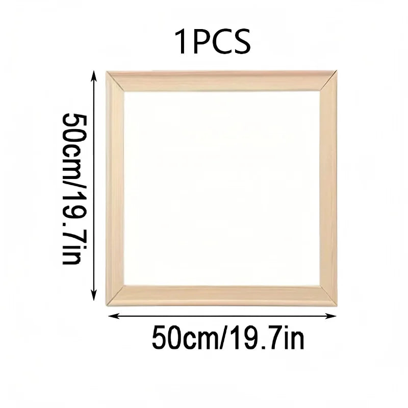 cadres mural bois naturel classique 30x30cm 30x40cm 40x40cm 40x50cm 50x50cm