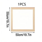 cadres mural bois naturel classique 30x30cm 30x40cm 40x40cm 40x50cm 50x50cm
