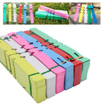 étiquettes plantes rectangulaires pvc bleu blanc rose vert rouge jaune modernes jardinage pratique