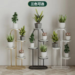 Étagère à plantes métallique pour balcon