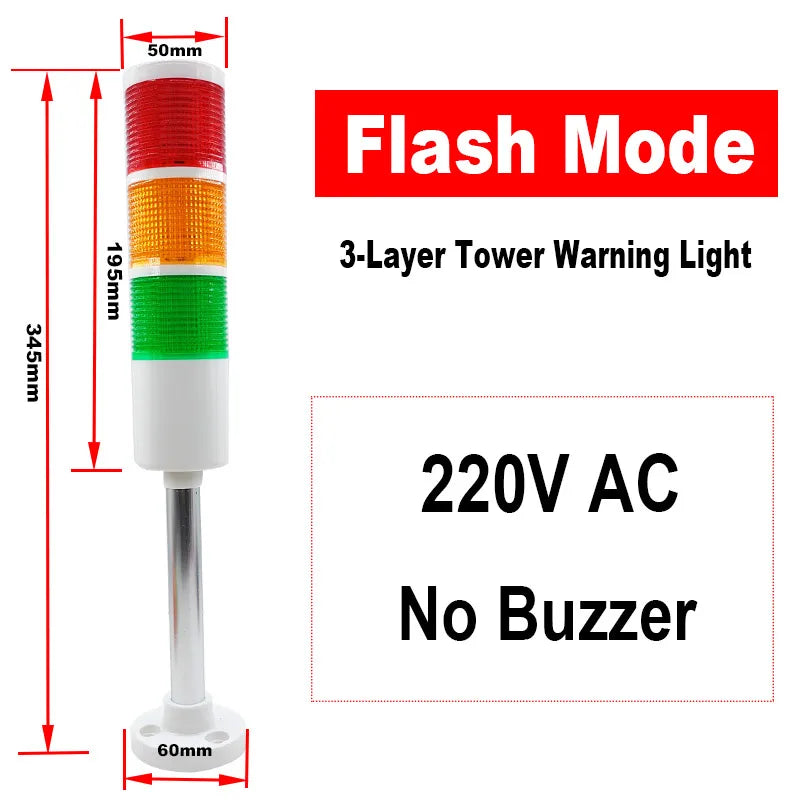 ampoule led rouge orange vert indicateur signal moderne rayures horizontales fixation