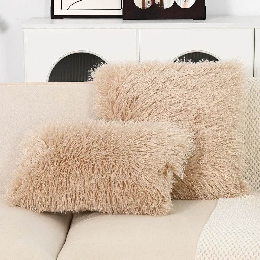 coussin decoratif moderne imprimé végétal doux polyester 30x50cm 45x45cm decoration