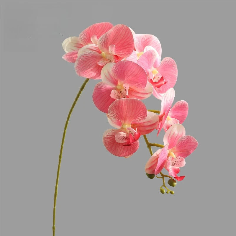décoration intérieure orchidées artificielles 103cm rose blanc violet rouge moderne minimaliste