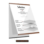 cadres photo modernes bois blanc brun texture naturelle a3 a4 a5 minimaliste