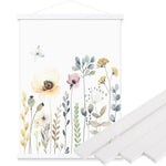 cadre bois moderne affiche photo suspension noir blanc 20cm 30cm 40cm 50cm