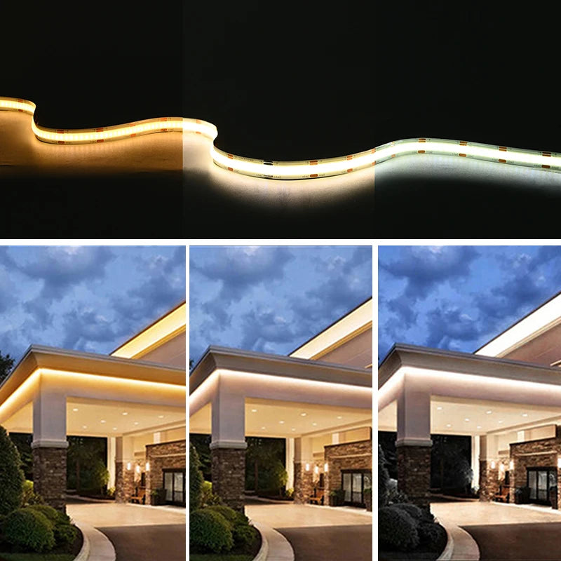 ruban led flexible adhésif 2700k 6500k dimmable coupable certification rohs ul