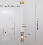 lampe murale moderne or transparent texture nid d'abeille éclairage chambre cuisine salle manger entree