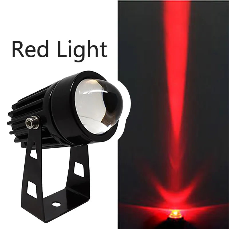 projecteur led extérieur moderne 12w 9w 5w rgb télécommande ip65 clips noir
