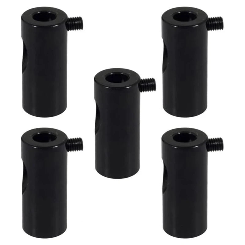 supports câble tissés noirs modernes vis fixations 20mm 40mm transparents ab