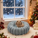 coussin velours doux gris rose confortable animaux 30cm 40cm lavable plié