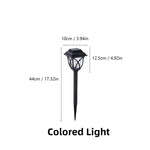 lumière solaire led moderne jardin pelouse noire ip65 abaque fixe panneau solaireaccumulateur