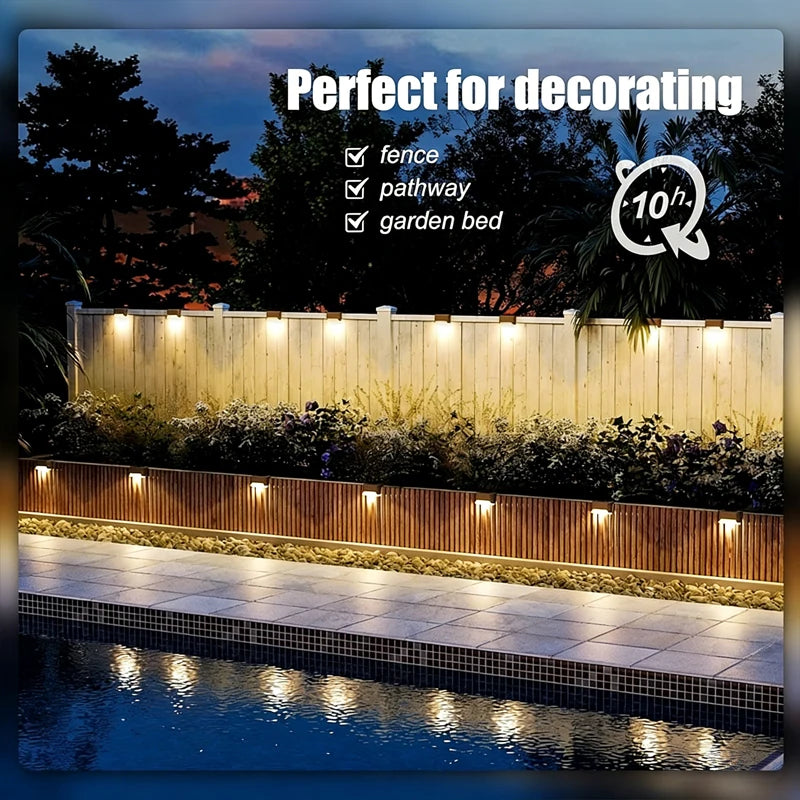 lampes solaires marron modernes adhésives flux lumineux inférieur 60 étanches extérieures 12