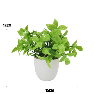 plante artificielle bonsaï pot blanc décoration intérieur moderne maison mariage fête