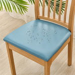 coussin chaise noir élasthanne polyester moderne élastique unie salle manger mariage banquette