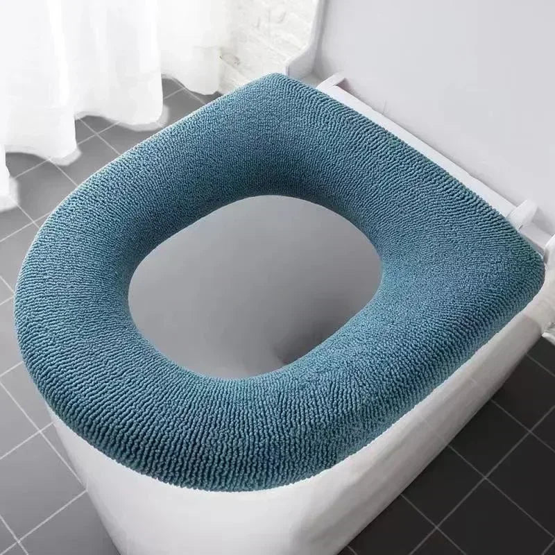 couvre siège toilette panda motif gris doux microfibre moderne respectueux environnement