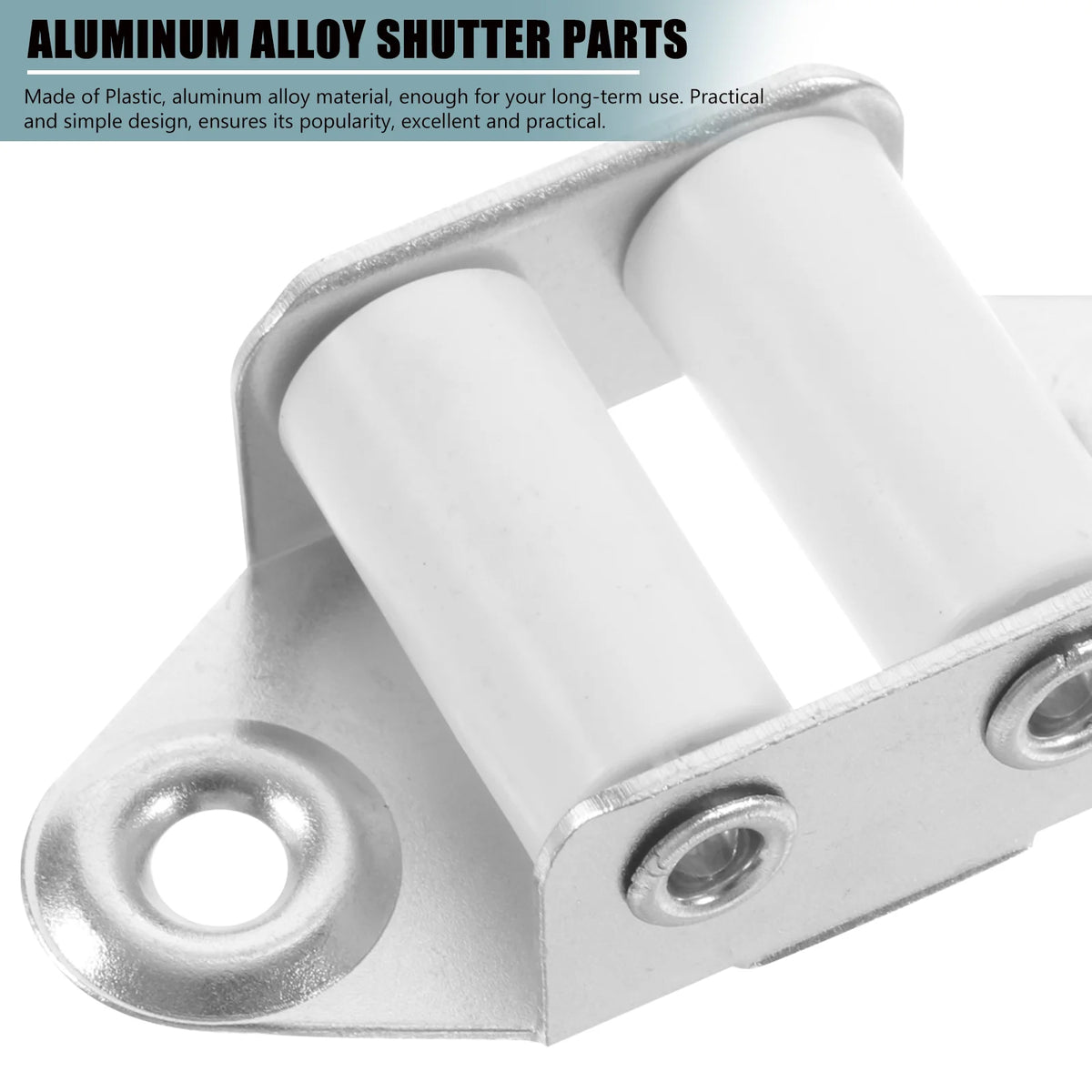 pièces volet roulant argenté lisse modernes réparation outil guide remplacement roller blind fixations aluminium