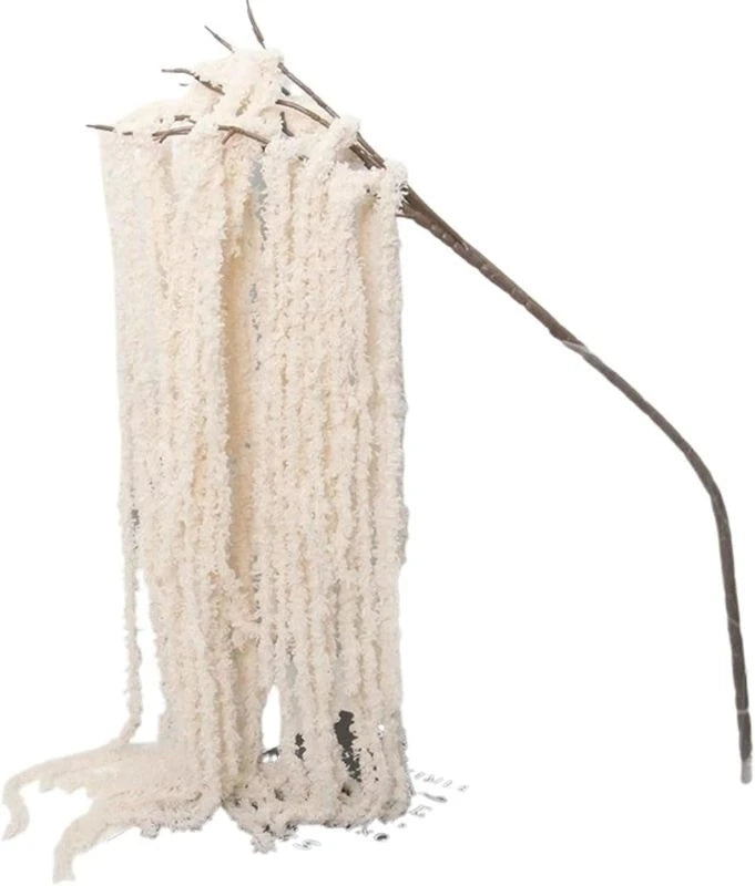 arche décorative mariage extérieur fleurs feuillage franges rouge vert blanc naturel rustique