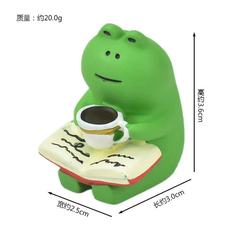 figurines decoratives animaux fleurs welcom pelle oiseaux fleuri resin japonais mignon cartoon decoetagere