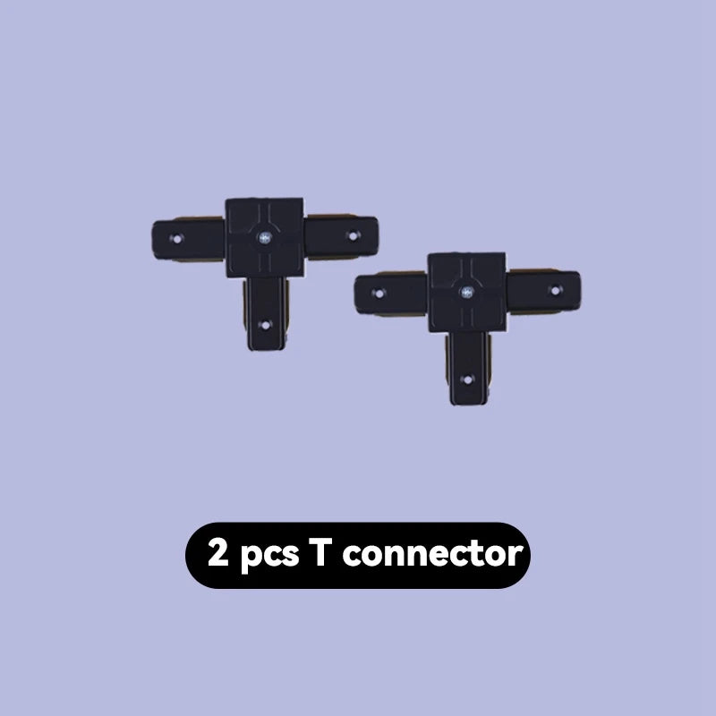 système rail led noir moderne connecteurs rails modulables éclairage intérieur salon