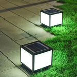 lampe solaire moderne noire led industrielle ip65 étanche décoration extérieure
