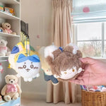 présentoir rotatif bois clips porte clés figurines animales multicolores peluche dessins animés bijoux finition