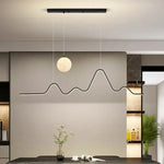 lampe suspendue moderne or blanc minimaliste éclairage salon chambre installer autonomement