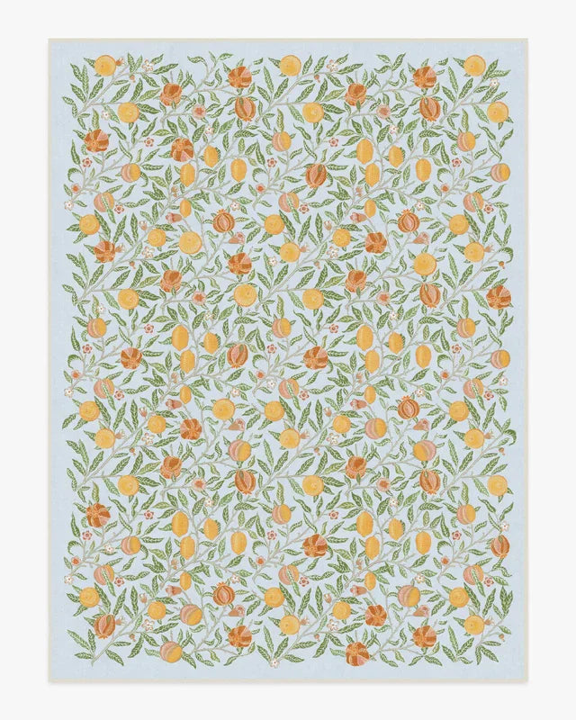 tapis fleuri polyester polypropylène moderne beige vert bleu rose jaune salon chambreextérieur