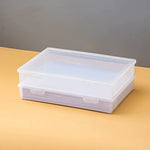 organisateur papier transparent moderne réutilisable plastique clips papier a4 examens