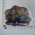 aimant réfrigérateur décoration voyage monuments américains villes californie souvenir magnetique pvc souple graphique