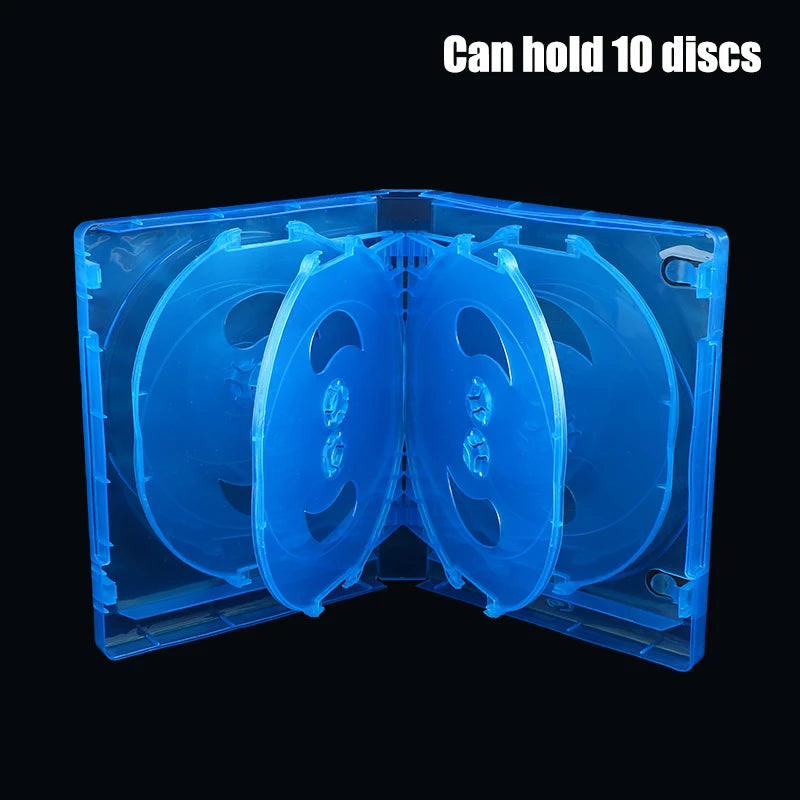 boîtes rangement disques blu ray transparentes modernes perforations respectueux environnement pratique