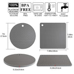 Dessous de plat antidérapant pour cuisine