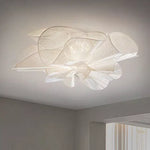 lampe suspendue contemporaine spirale organique noir blanc translucide led stepless dimming chambre salon