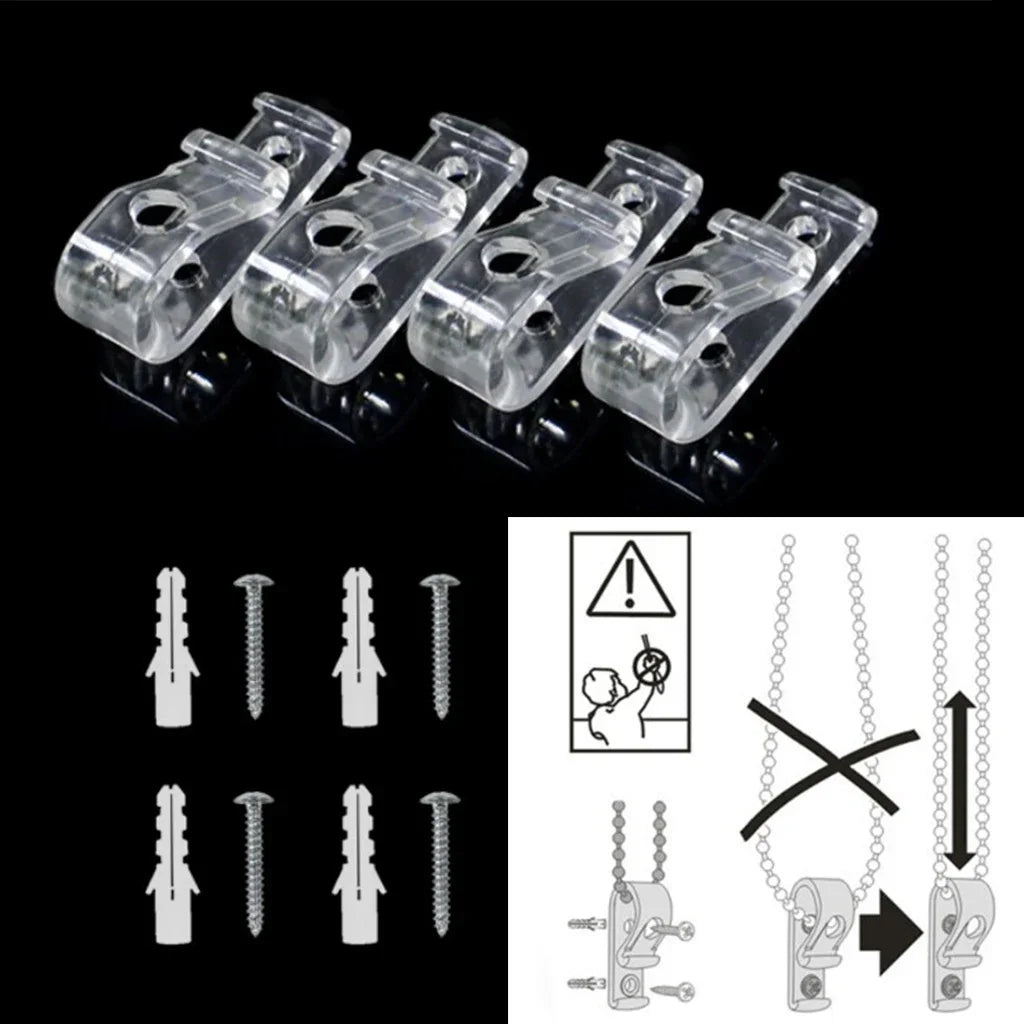 clips rideau transparent quincailleries fenêtres accessoires stores moderne vis fixations