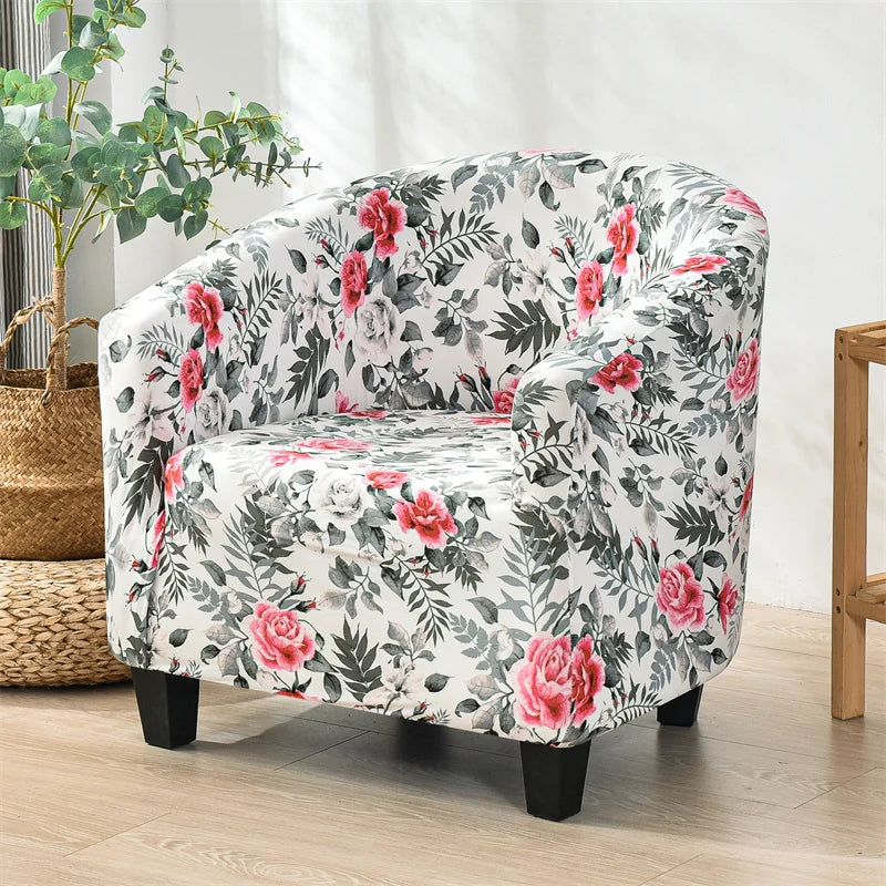 Coussin protection fauteuil moderne fleuri lavable maison restaurant chambre salon étudiants