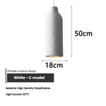 lustre suspension moderne beige texture granulée luminaire salon salle manger chambre loft