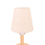 abat jour moderne rouge noir blanc beige vert turquois tissu texturé minimaliste lampe table