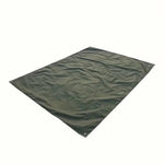 tapis camping sol pratique résistant vert olive polyester imperméable uni