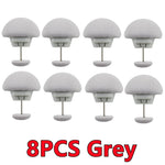 boucles suspension adhésives rose bleu gris blanc modernes minimalistes 16pcs 20pcs