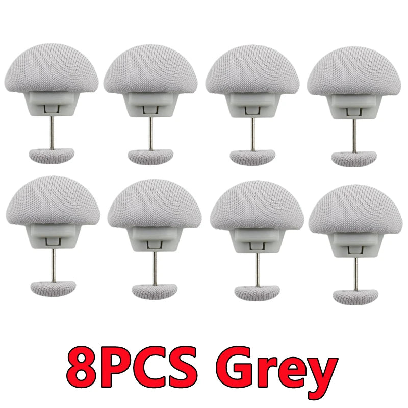 boucles suspension adhésives rose bleu gris blanc modernes minimalistes 16pcs 20pcs