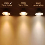 projecteur mural gris moderne led 2700k 3000k 4000k 24deg 36deg