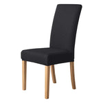 housse chaise moderne carreaux diagonaux beige gris rouge élasthanne polyester adhésif mariage banquet plage