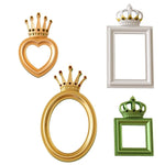 cadres photo silicone antiadhésif couronne géométrique classique baroque