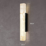 applique murale led marbre ip65 acier inoxydable moderne extérieur blanc beige noir