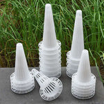 grille culture plantes perforée pratique blanc adhésif terreau ornemental pots différentes tailles