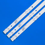 bande lumineuse led blanc moderne rétro éclairage téléviseur kit led trous