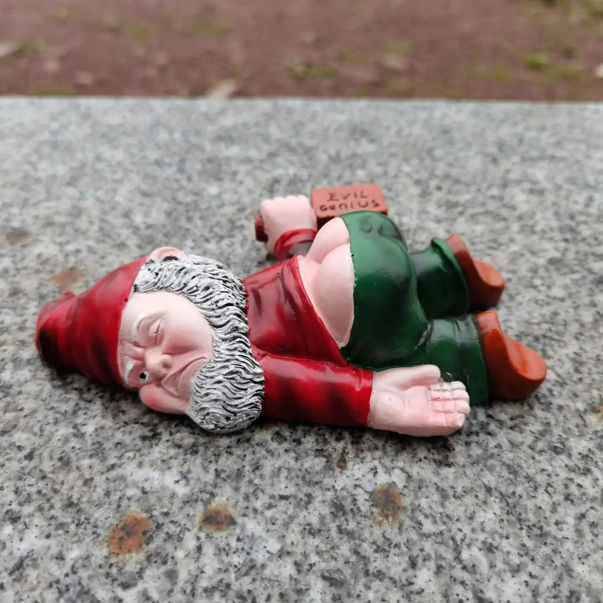 statuettes lutins résine décoratives bleu vert rouge extérieures résistantes intempéries réaliste noël