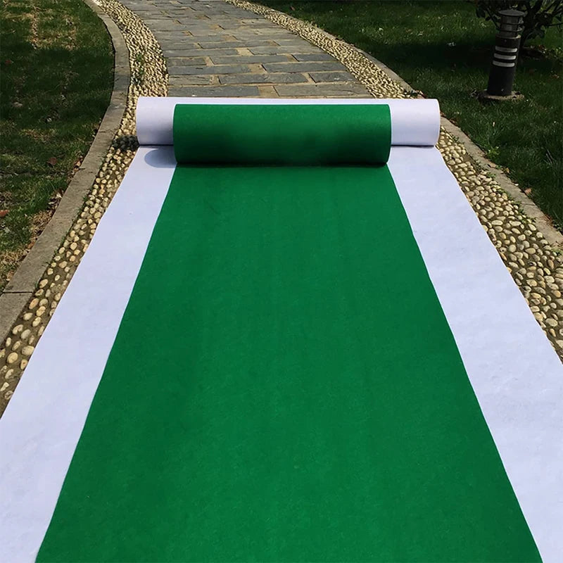 tapis vert uni moderne intérieur extérieur cérémonie événement mariage grande taille 1200cm 900cm 600cm