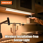 lampe led sans fil rechargeable aimantée interrupteur tactile sensorielle usb moderne blanc minimaliste