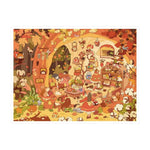 autocollants 3d diy scènes saisonnières printemps été automne hiver illustrées cartes scènes stickers