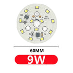 Plaque LED Downlight Chip 3W 5W 7W 9W 12W 15W 18W Blanc Diodes Modernes